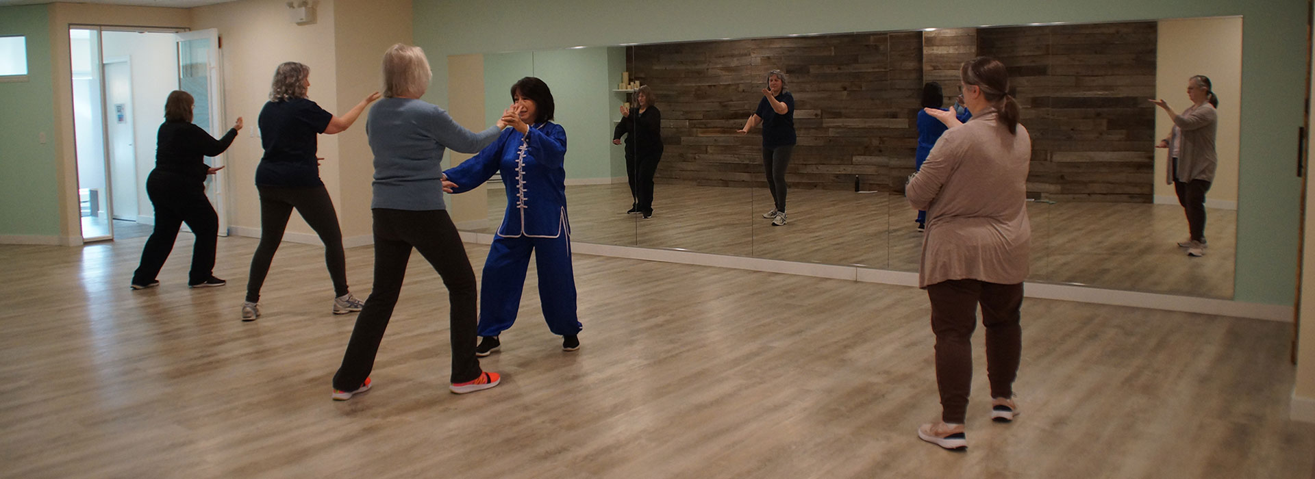 Whether in a park or in a building, learning Tai Chi is a wonderful way to spend your time with Sifu Peggy Lupaschuk in Airdrie.